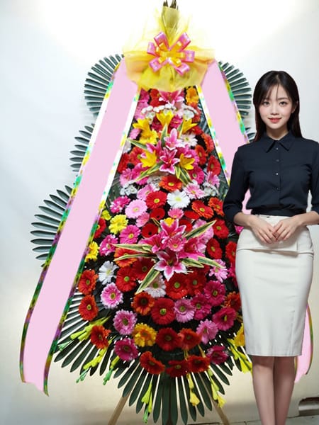 라온제나 분당 3단화환 고급형
